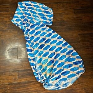 Nyland One Shoulder Printed Maxi Dress